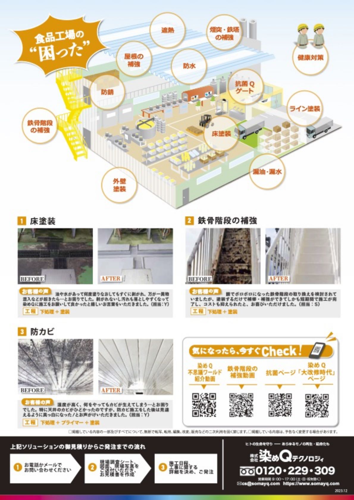 食品工場PDFのサムネイル｜裏